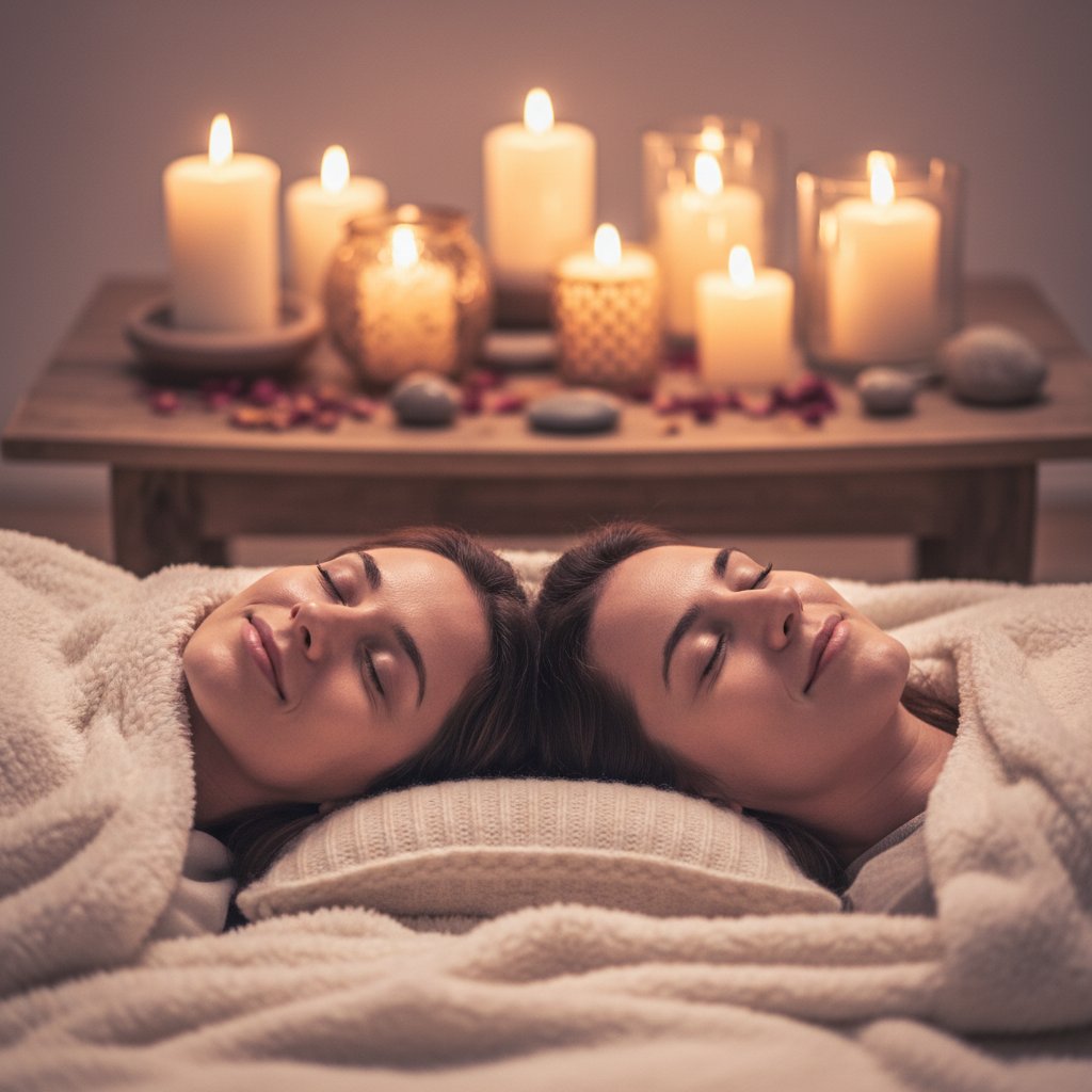 Fréquence alpha 10 Hz couple relaxation - détente après méditation à deux