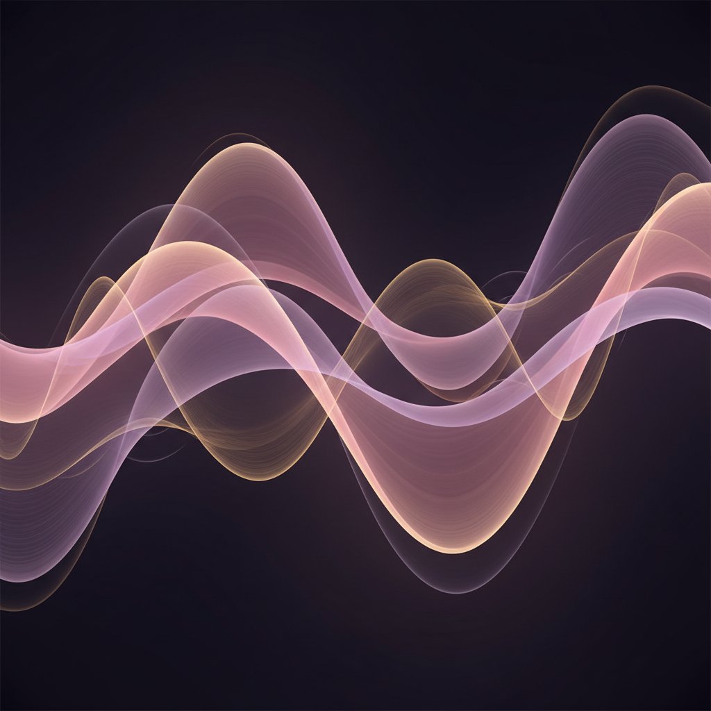 Musique 432 Hz couple méditation - visualisation des ondes sonores