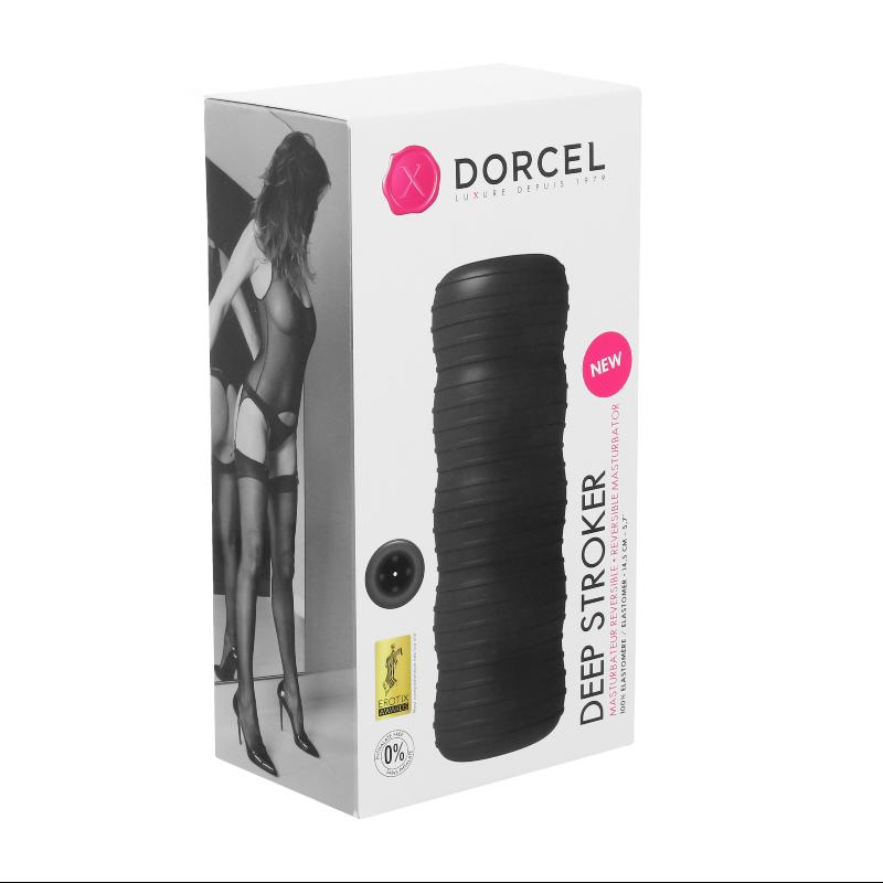 Masturbateur réversible Deep Stroker 15 cm - Dorcel – Image 3