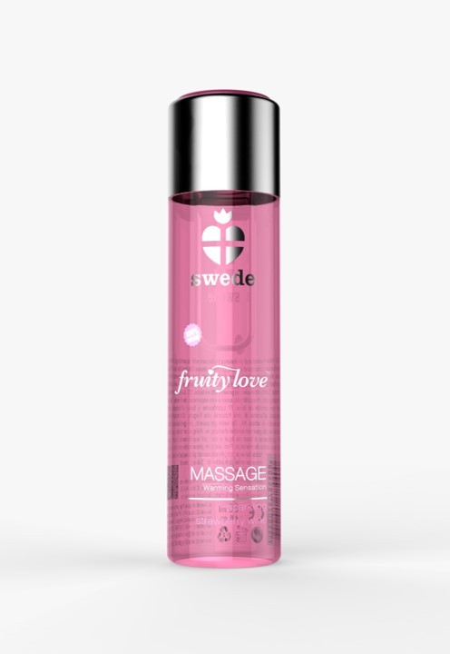 Huile de massage à base d'eau fraise pétillante - Swede