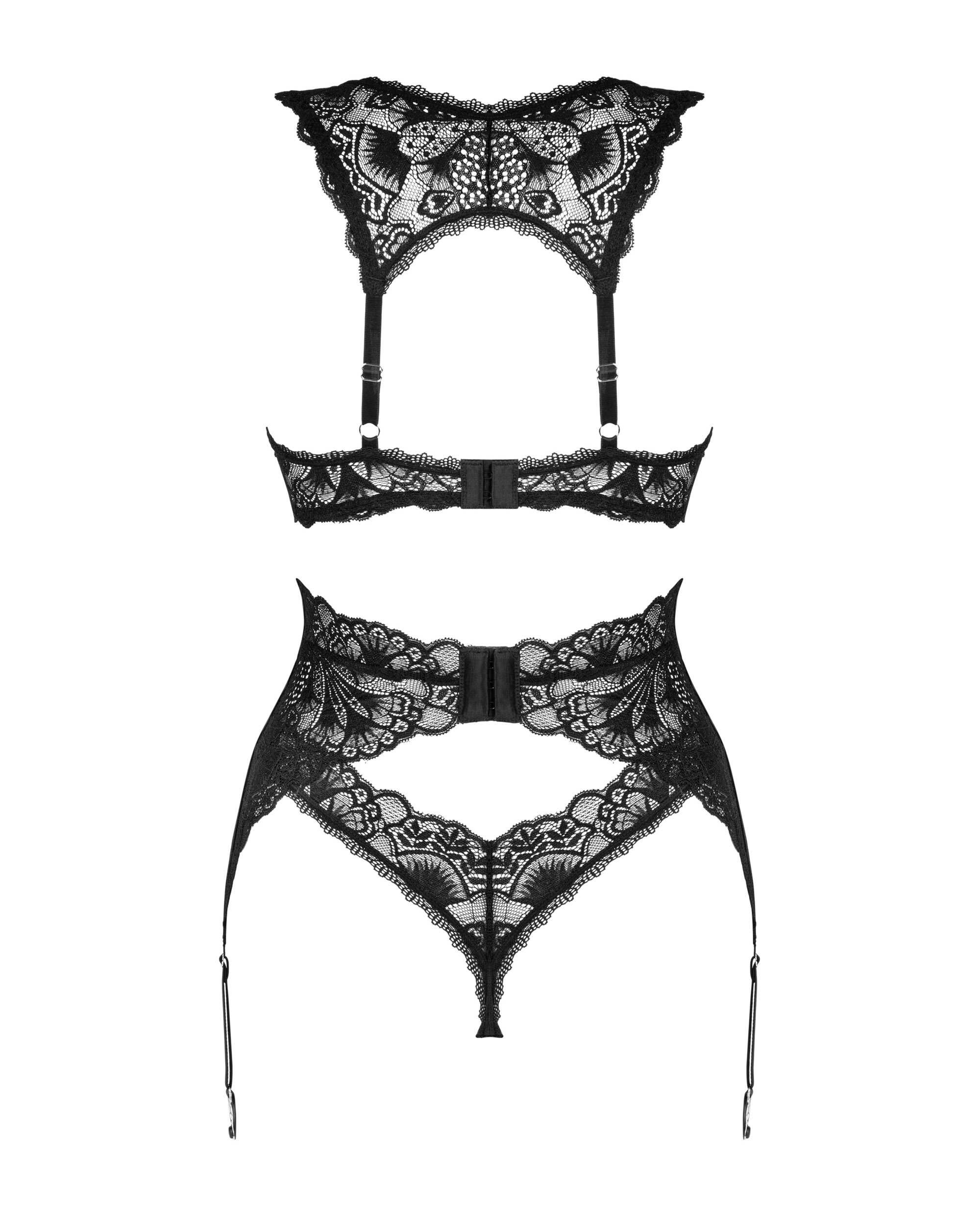 Ensemble lingerie dentelle 3 pièces Donna Dream - Obsessive – Image 8