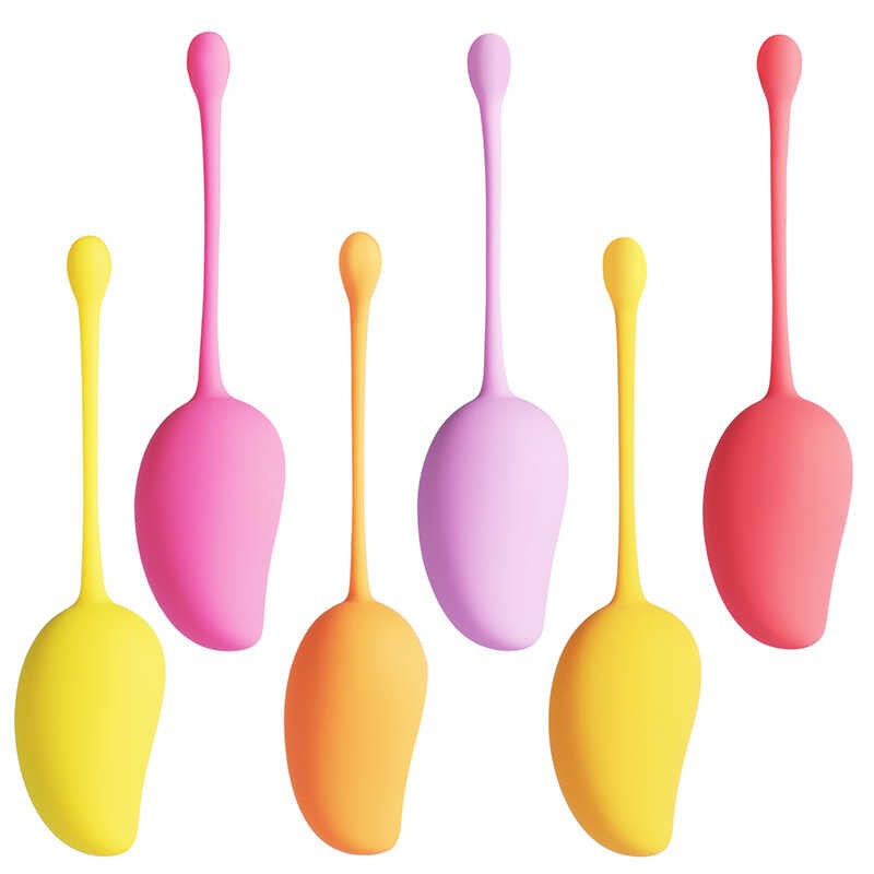 Boules de Geisha Kegel set de 6 poids - Honey Play Box – Image 2