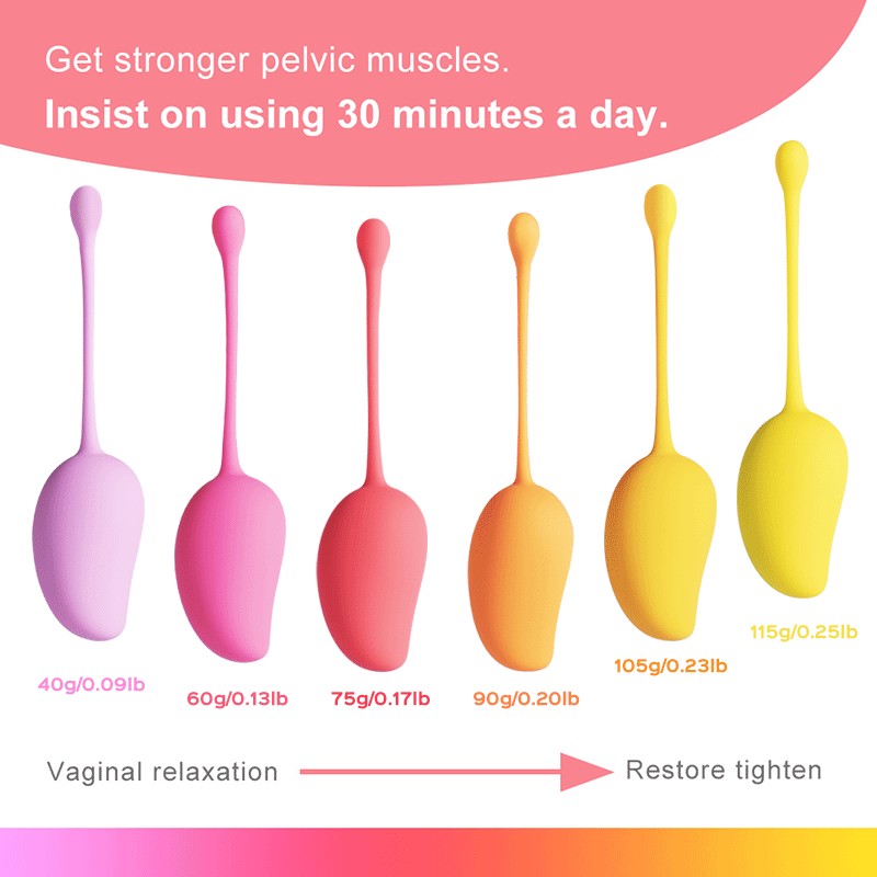 Boules de Geisha Kegel set de 6 poids - Honey Play Box – Image 7
