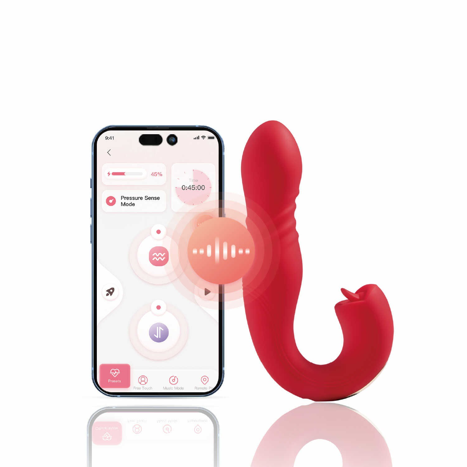 Vibromasseur point G connecté JOI Thrust 2 - Honey Play Box – Image 4