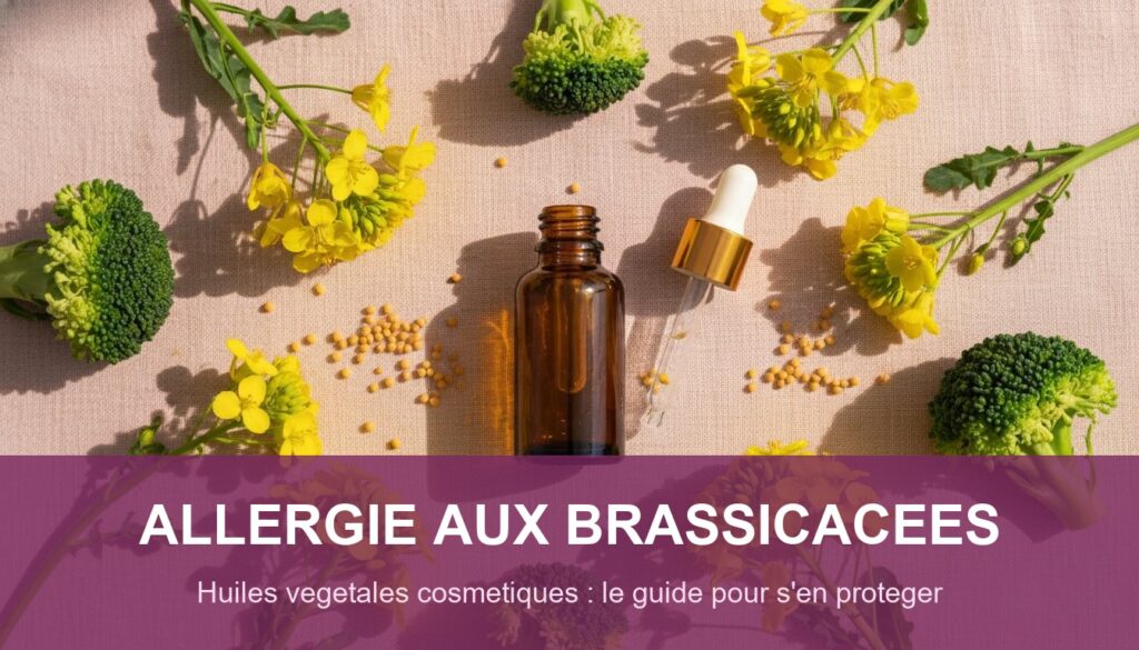 Allergie aux Brassicacees et Huile Vegetale Cosmetique : le Guide pour s&rsquo;en Proteger
