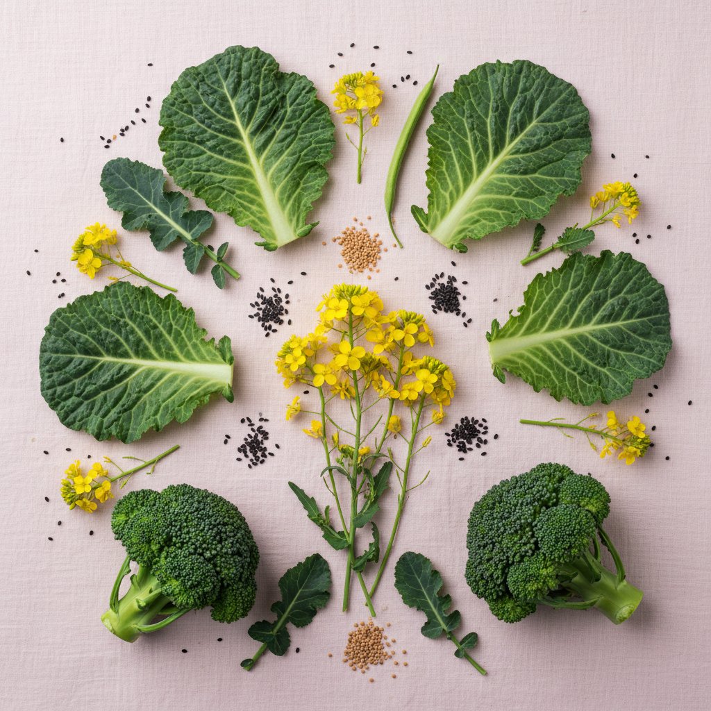 allergie brassicacees huile vegetale cosmetique - plantes de la famille des cruciferes