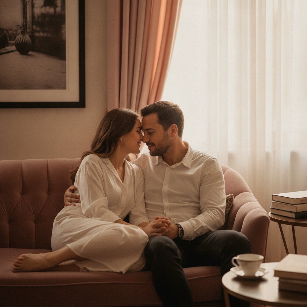 croyances limitantes sexualite feminine deconstruire - couple qui communique avec tendresse