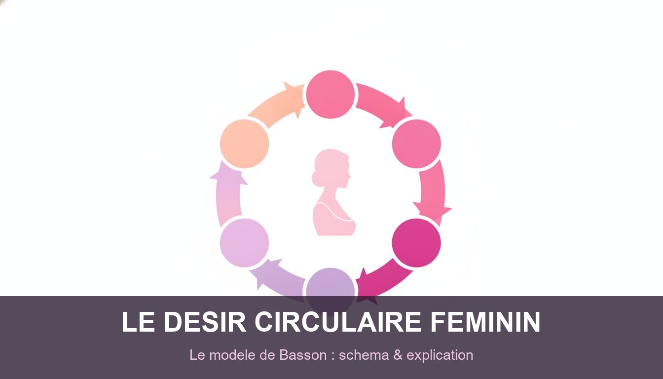 desir circulaire feminin schema explication - modele de Basson en cycle