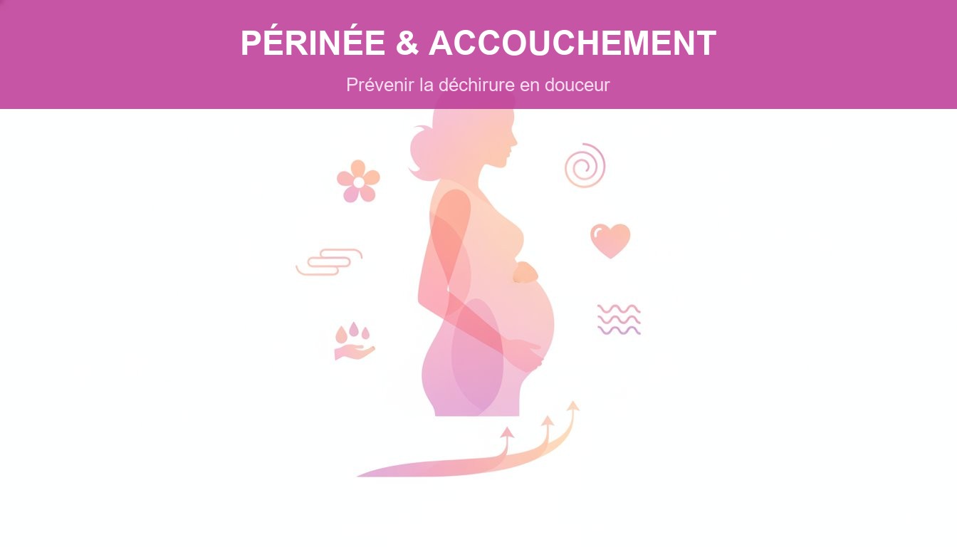 eviter dechirure perinee accouchement - preparation douce pendant la grossesse
