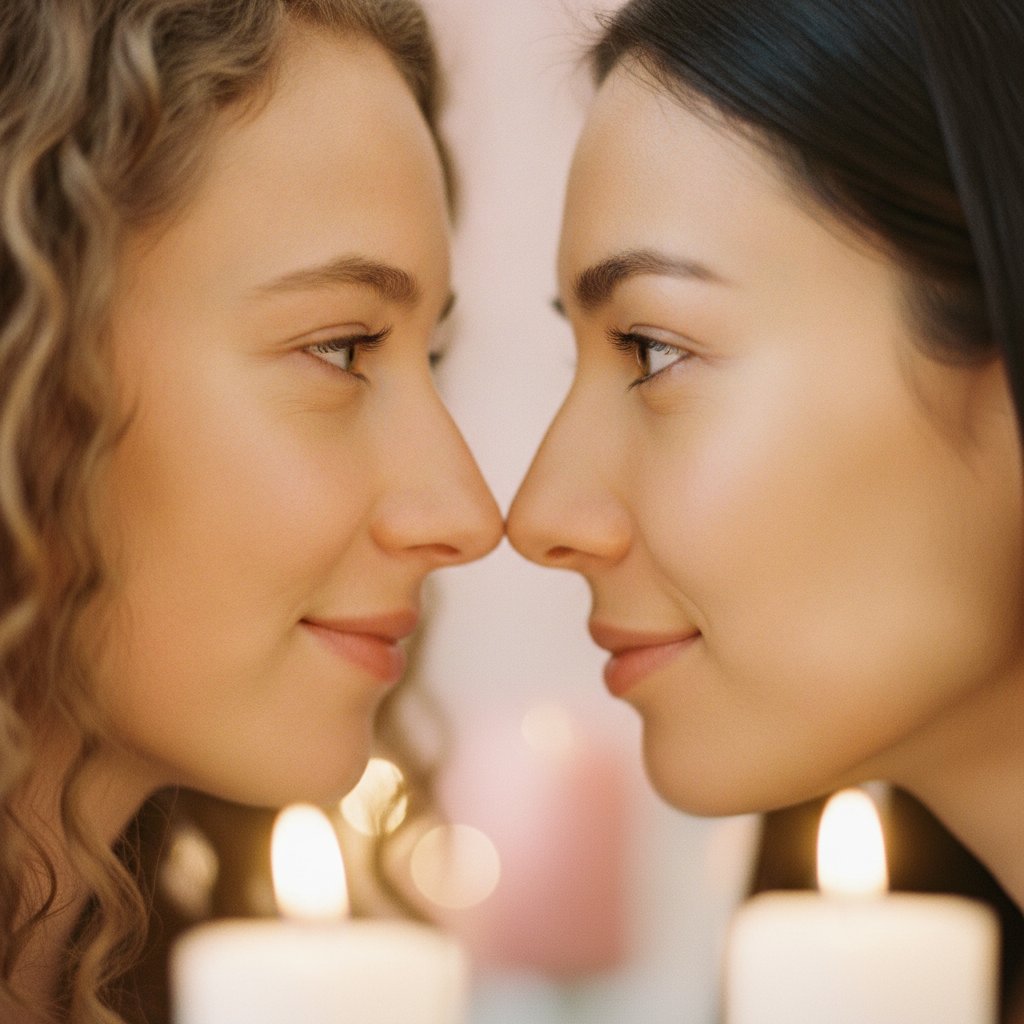eye gazing couple regard partage - gros plan regards qui se croisent
