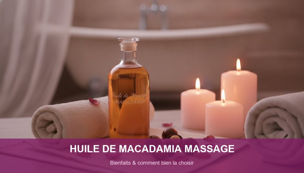 Huile de macadamia massage : bienfaits et secrets pour bien la choisir