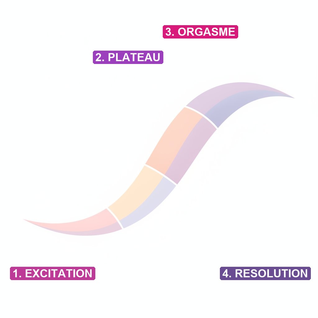 masters johnson cycle reponse sexuelle femme - les 4 phases excitation plateau orgasme resolution