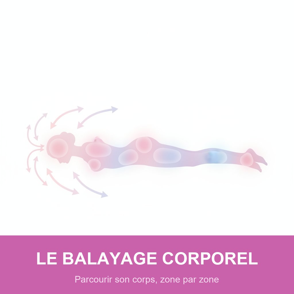 pleine conscience sexuelle exercices femme - balayage corporel body scan