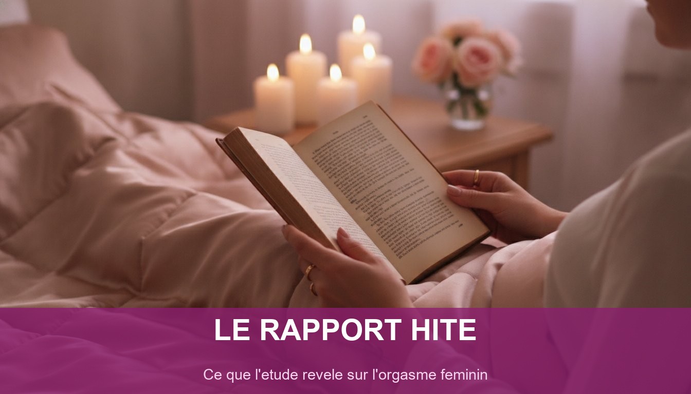 shere hite rapport feminin orgasme guide - femme lisant le rapport Hite