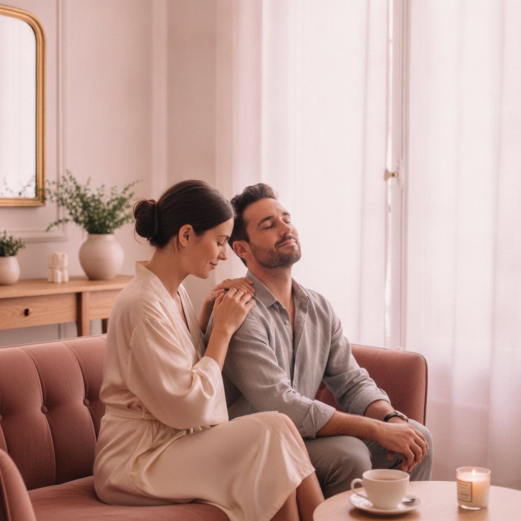 reprendre desir apres bebe couple - massage et douceur a deux