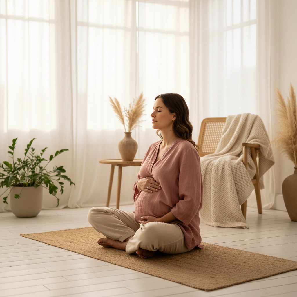 rituel preparation accouchement 8eme mois - exercice de respiration et relaxation