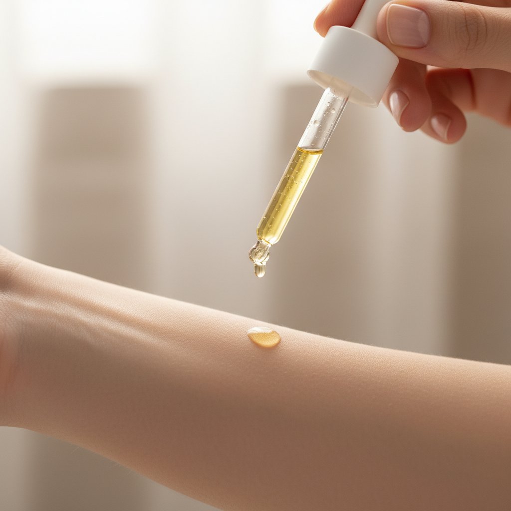 allergie brassicacees huile vegetale cosmetique - test cutane au pli du coude avant usage