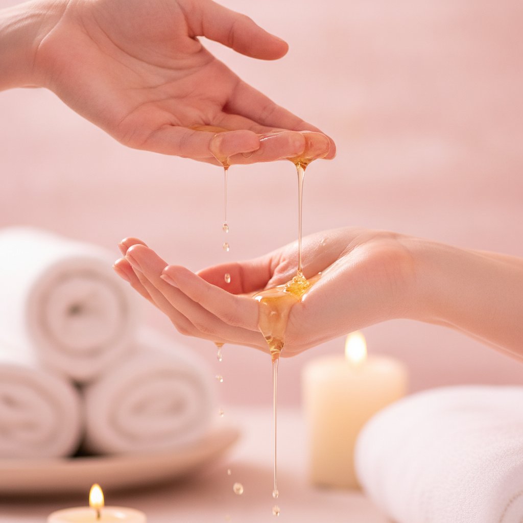 bougie de massage huile parfumee comparaison - huile chaude versee sur la peau