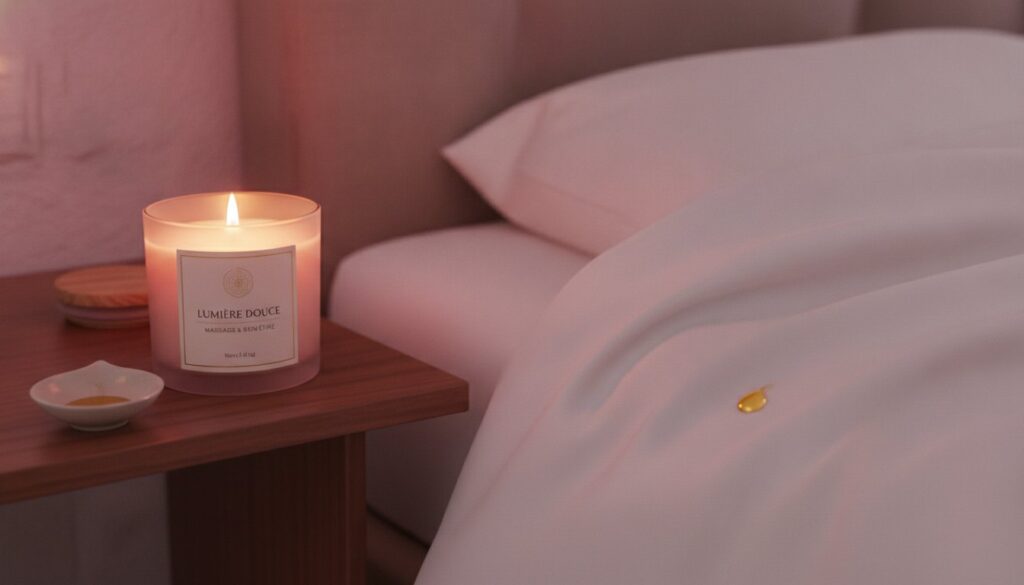 Tache de bougie de massage sur les draps : 8 astuces infaillibles pour nettoyer