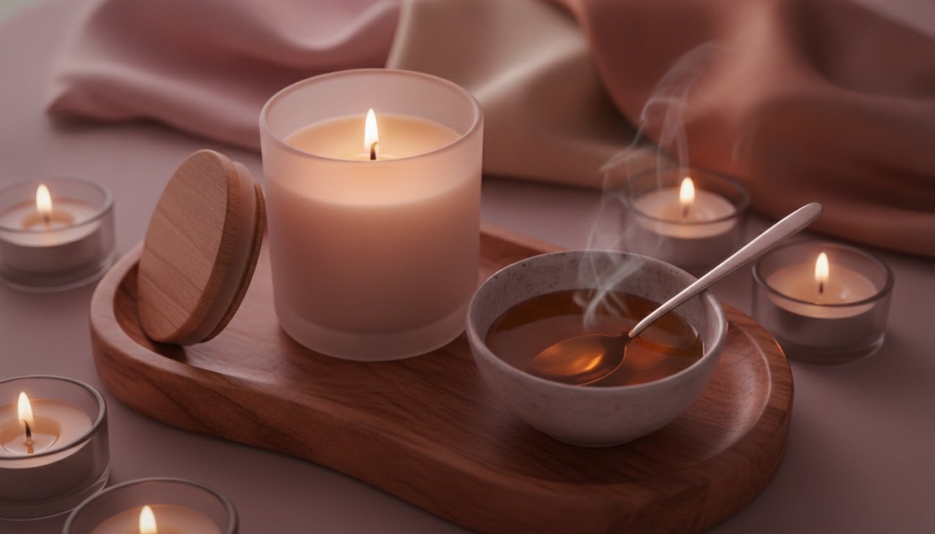 Cire de soja sans OGM filière européenne guide - bougie de massage naturelle