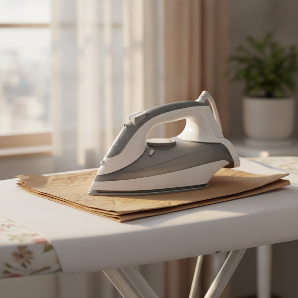 bougie massage tache draps nettoyer astuces - fer à repasser sur papier absorbant pour retirer la cire