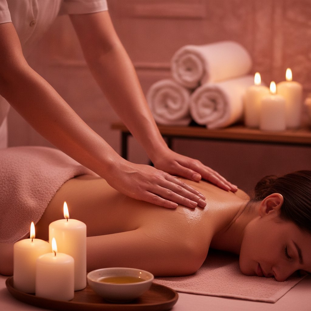 massage du corps a l huile essentielle diluee pour debutant