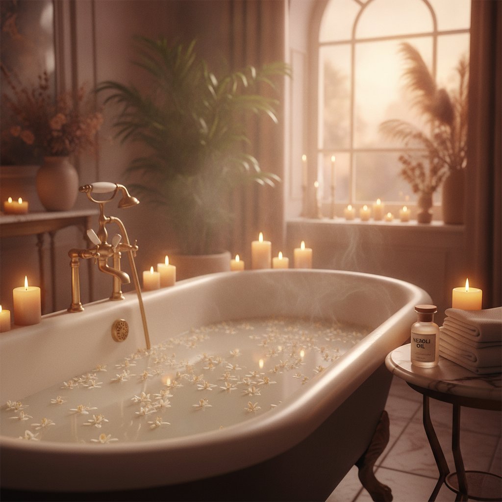 Néroli aphrodisiaque effets - rituel du bain aux fleurs d'oranger