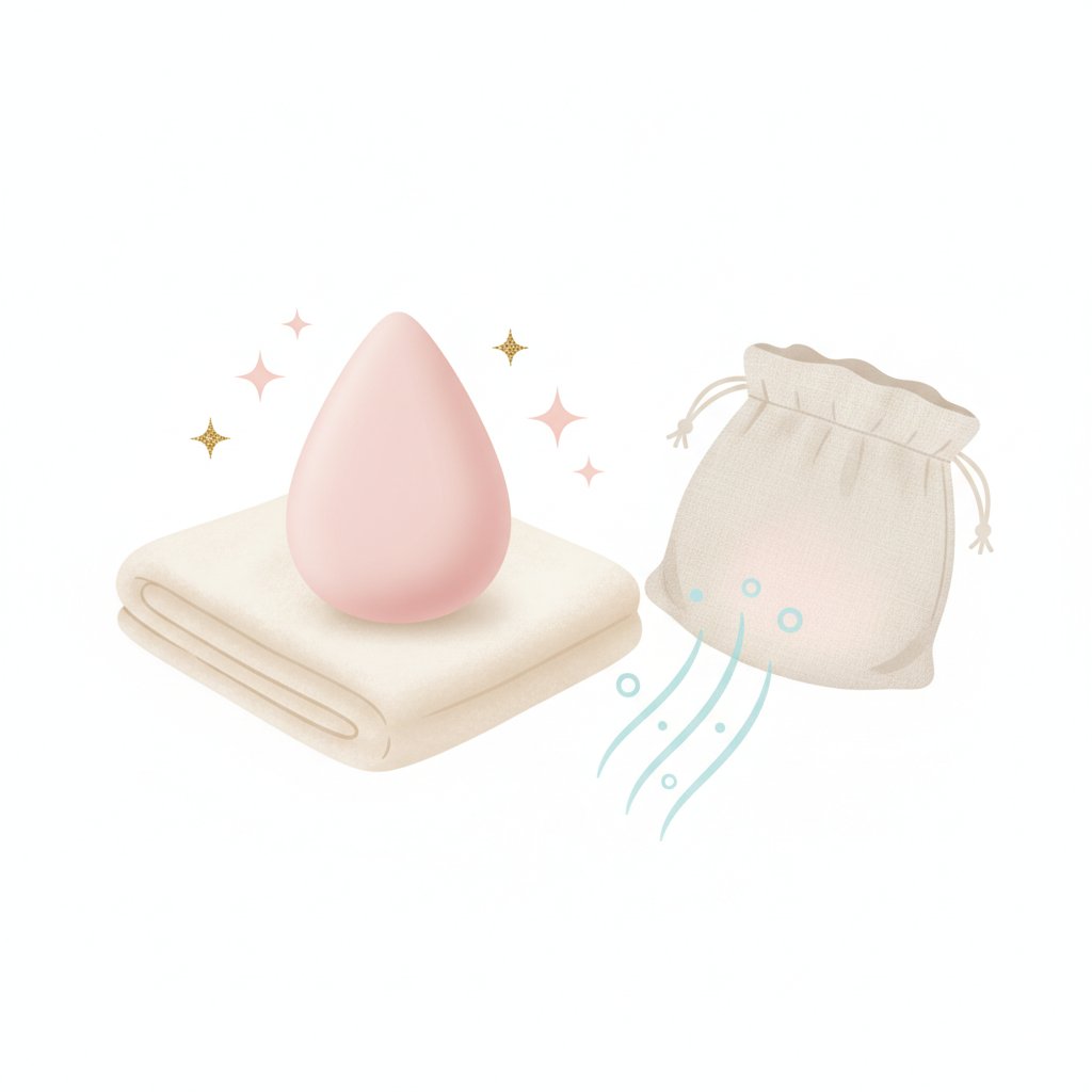 nettoyer sextoy silicone methode hygiene - séchage et rangement
