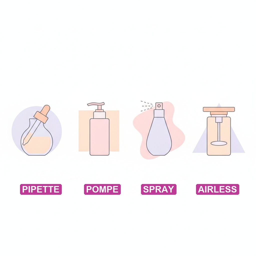 pipette pompe spray cosmetique intime hygiene - comparatif pipette pompe spray airless
