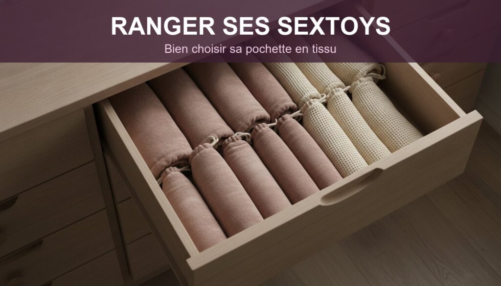 Pochette de rangement sextoy en tissu : le guide pour bien choisir