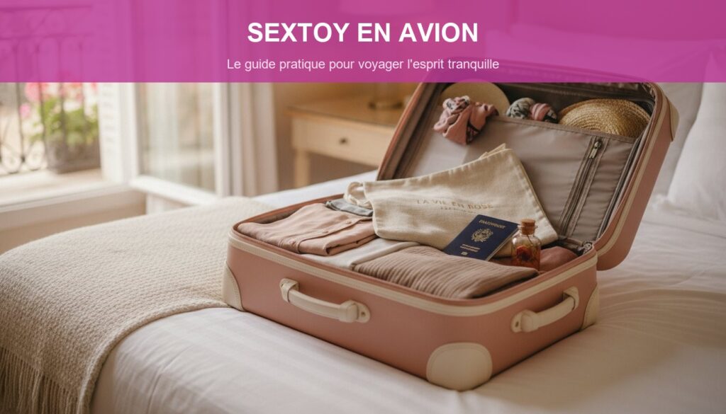 Transporter un sextoy en avion : bagage cabine, le guide serein