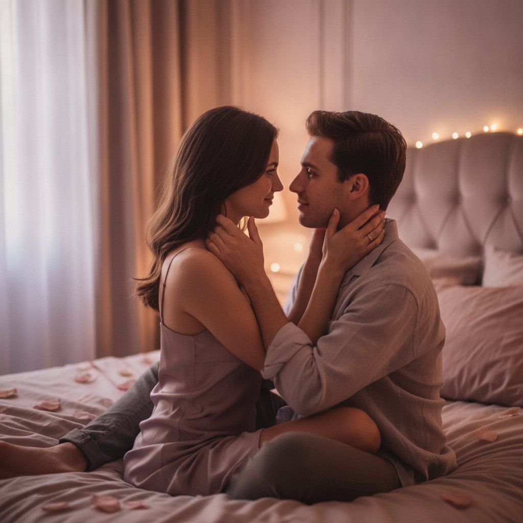 Décoder le langage du corps de son partenaire intime - regard complice en couple