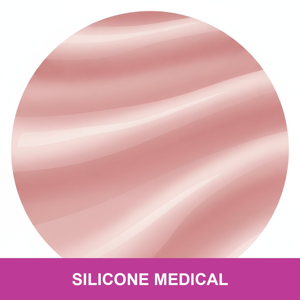 Matériau sextoy silicone ABS verre guide choix - texture silicone médical