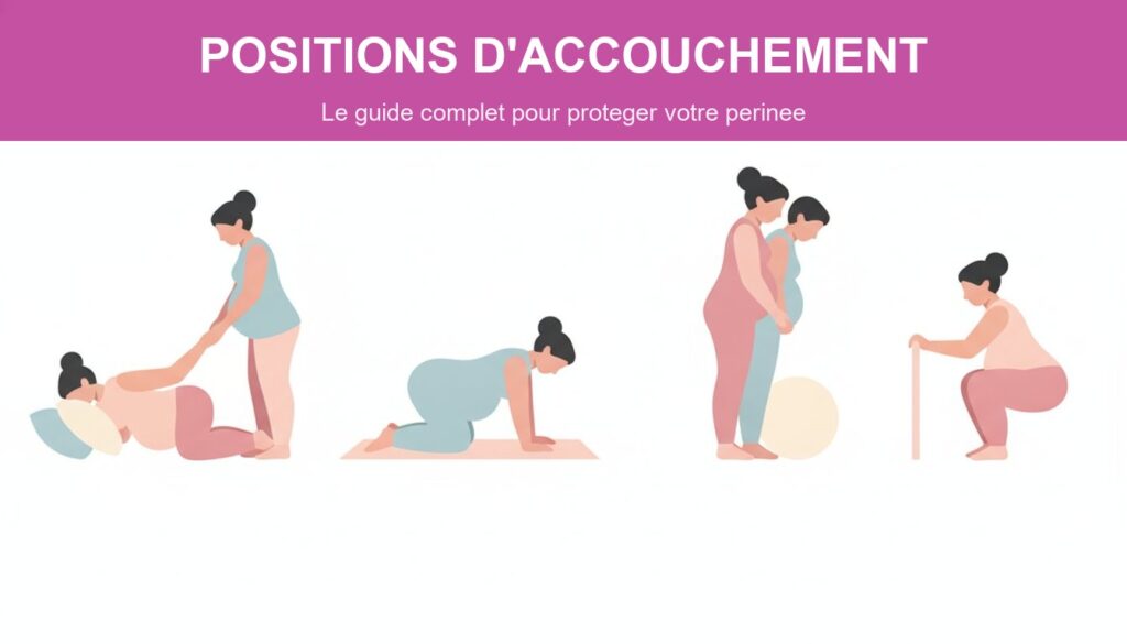 Positions d’Accouchement : le Guide Complet pour Protéger votre Périnée