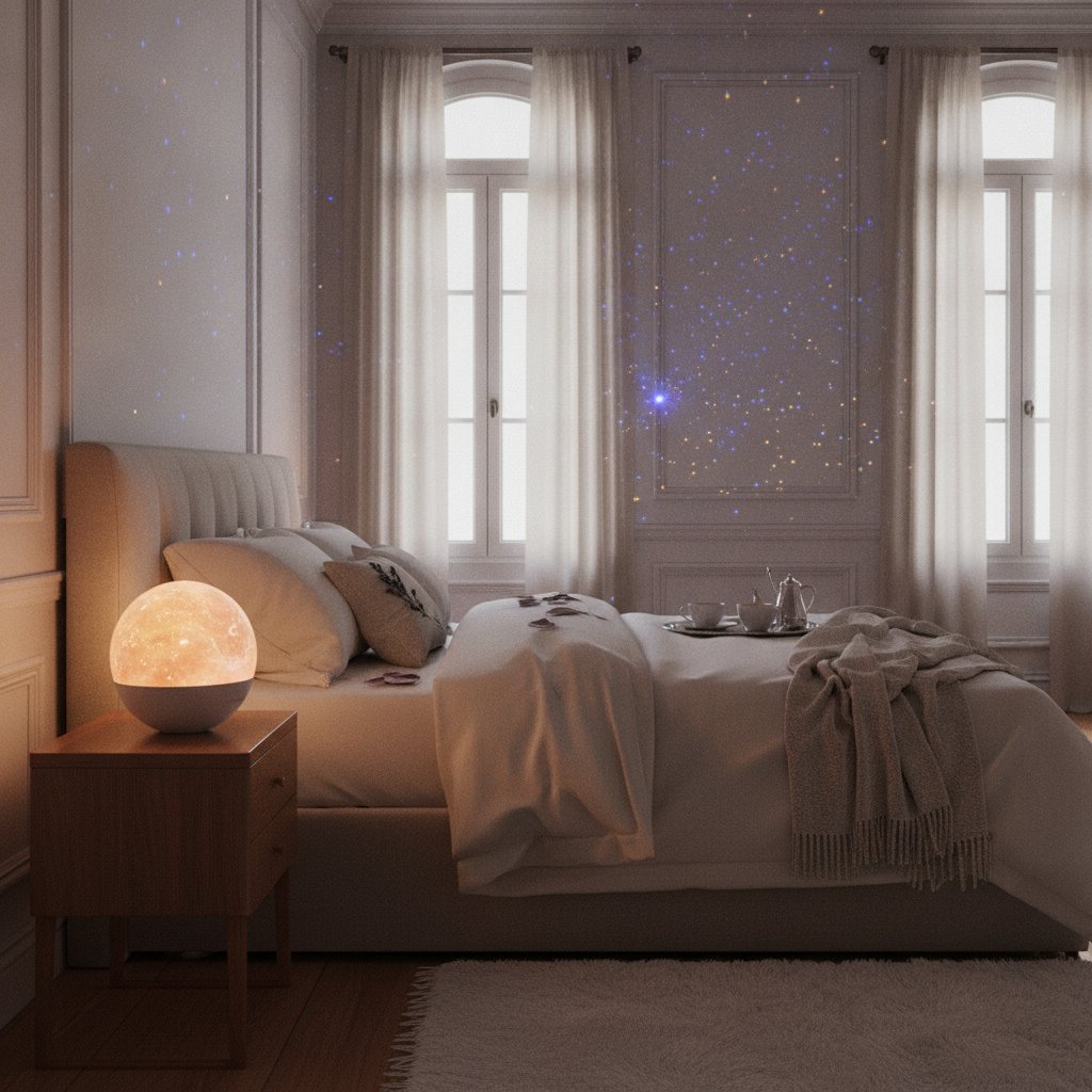Projecteur ciel etoile chambre couple avis - bougie et ambiance etoilee