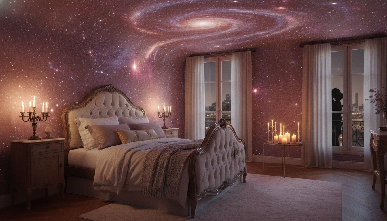 Projecteur ciel etoile chambre couple avis - ambiance romantique nocturne