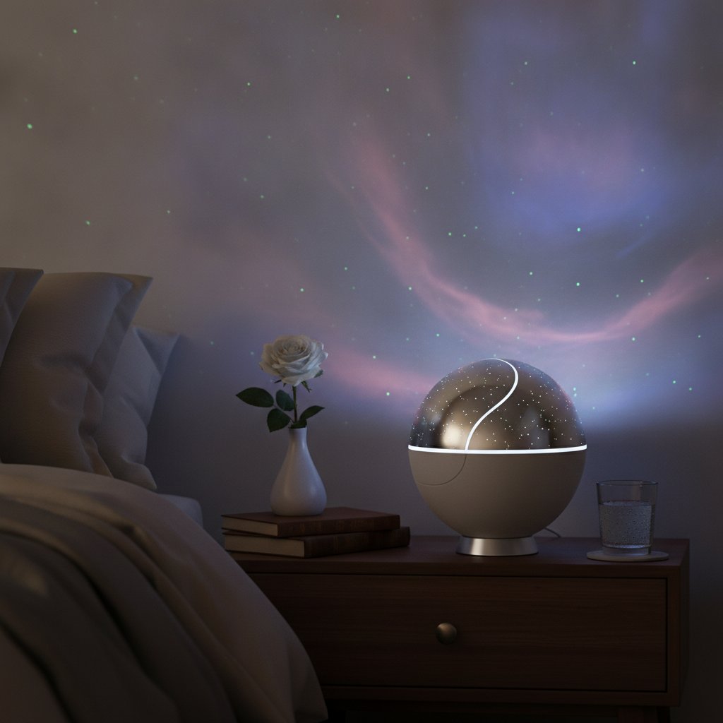 Projecteur ciel etoile chambre couple avis - projecteur pose sur table de chevet