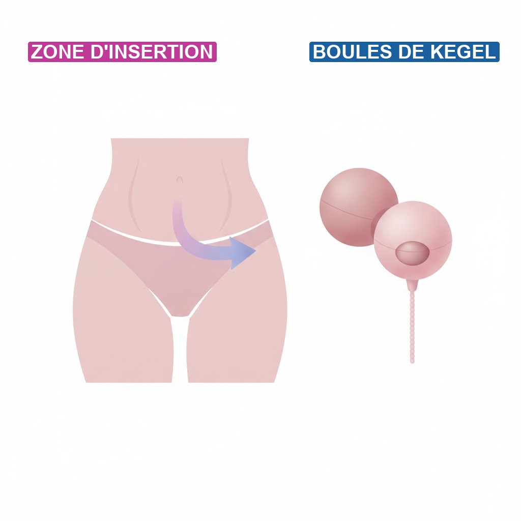 reeducation perinee post partum - boules de kegel pour le renforcement du perinee