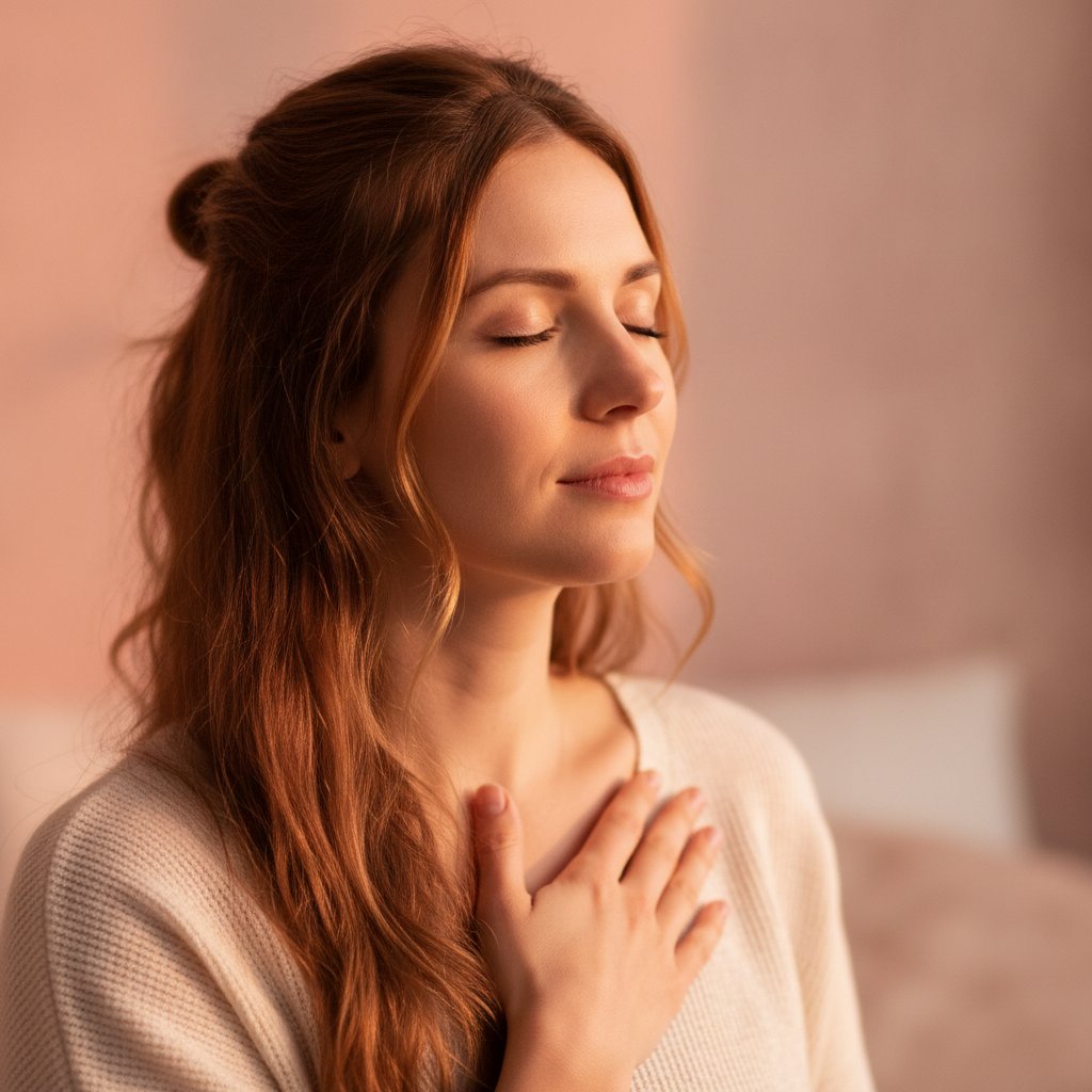 Respiration pendant orgasme controle couple - femme pratiquant la respiration abdominale