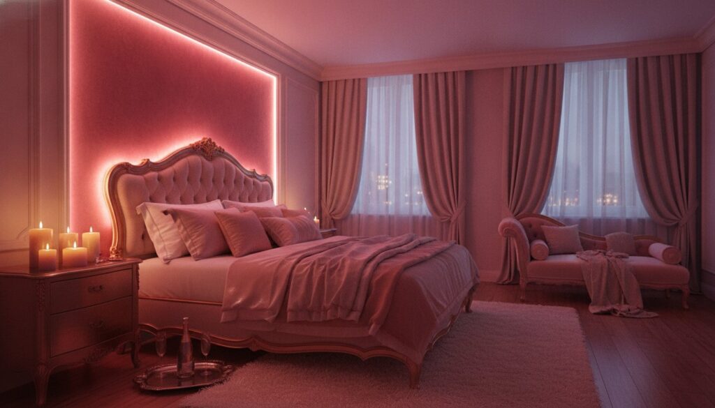Ruban LED tête de lit chambre romantique : le guide ultime pour sublimer vos soirées