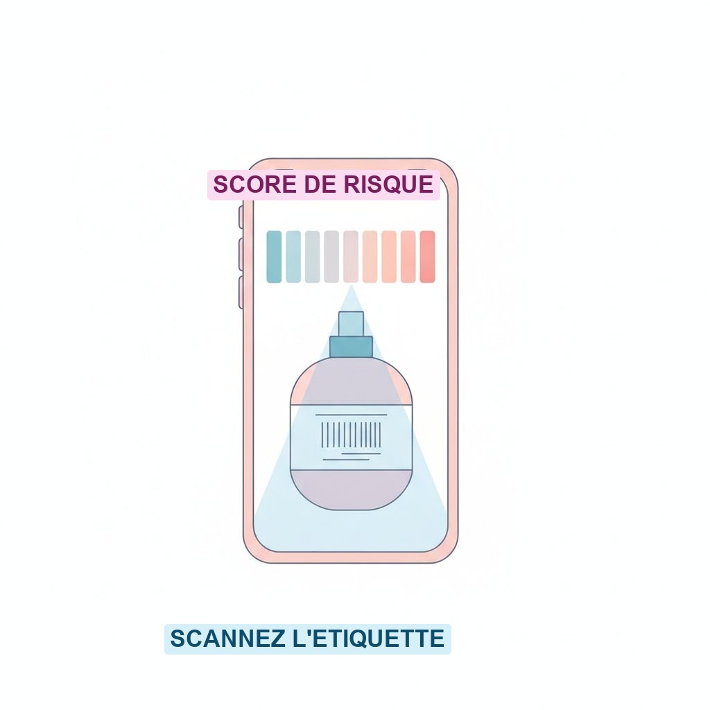 Application pour scanner et decrypter une liste INCI cosmetique intime