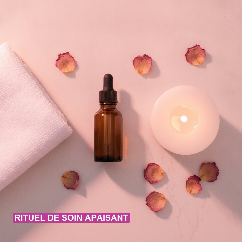 Cicatrice intime qui tiraille - rituel de soin apaisant avec huile naturelle