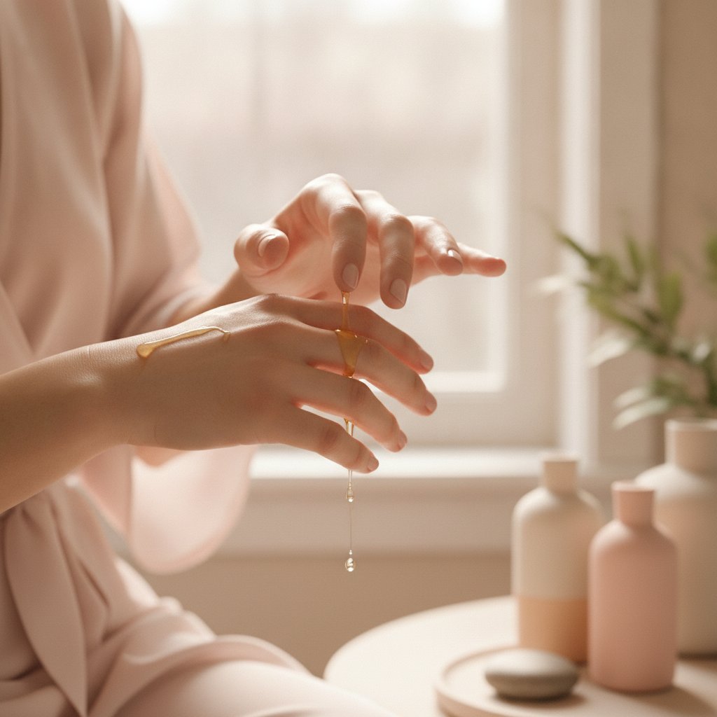 Huile de chanvre zone intime apaisante - application douce en soin quotidien